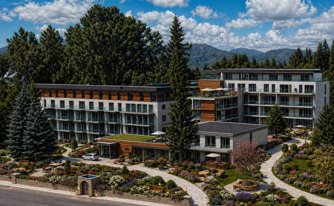 Hotel Ansicht von Außen
