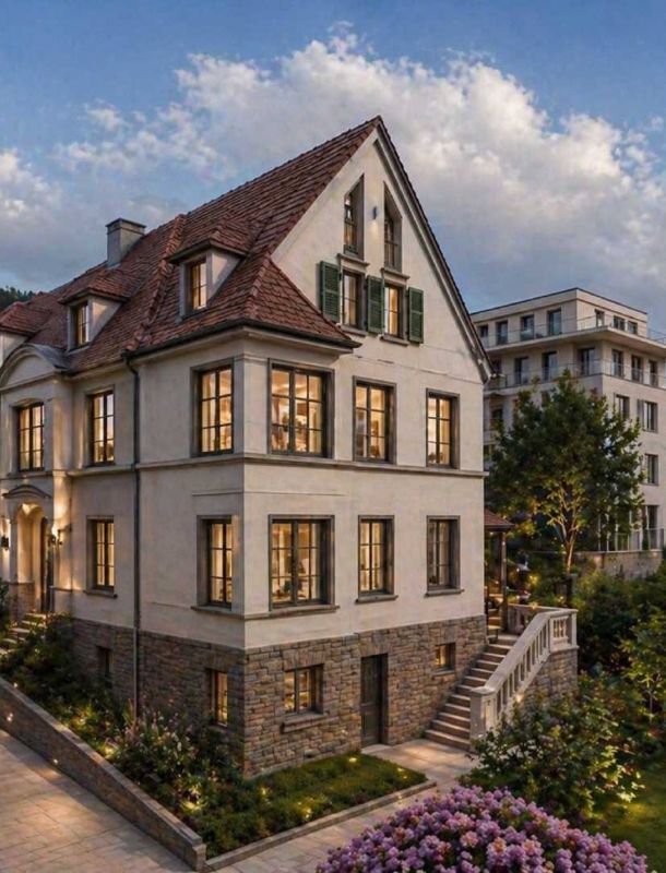 Villa Außenansicht