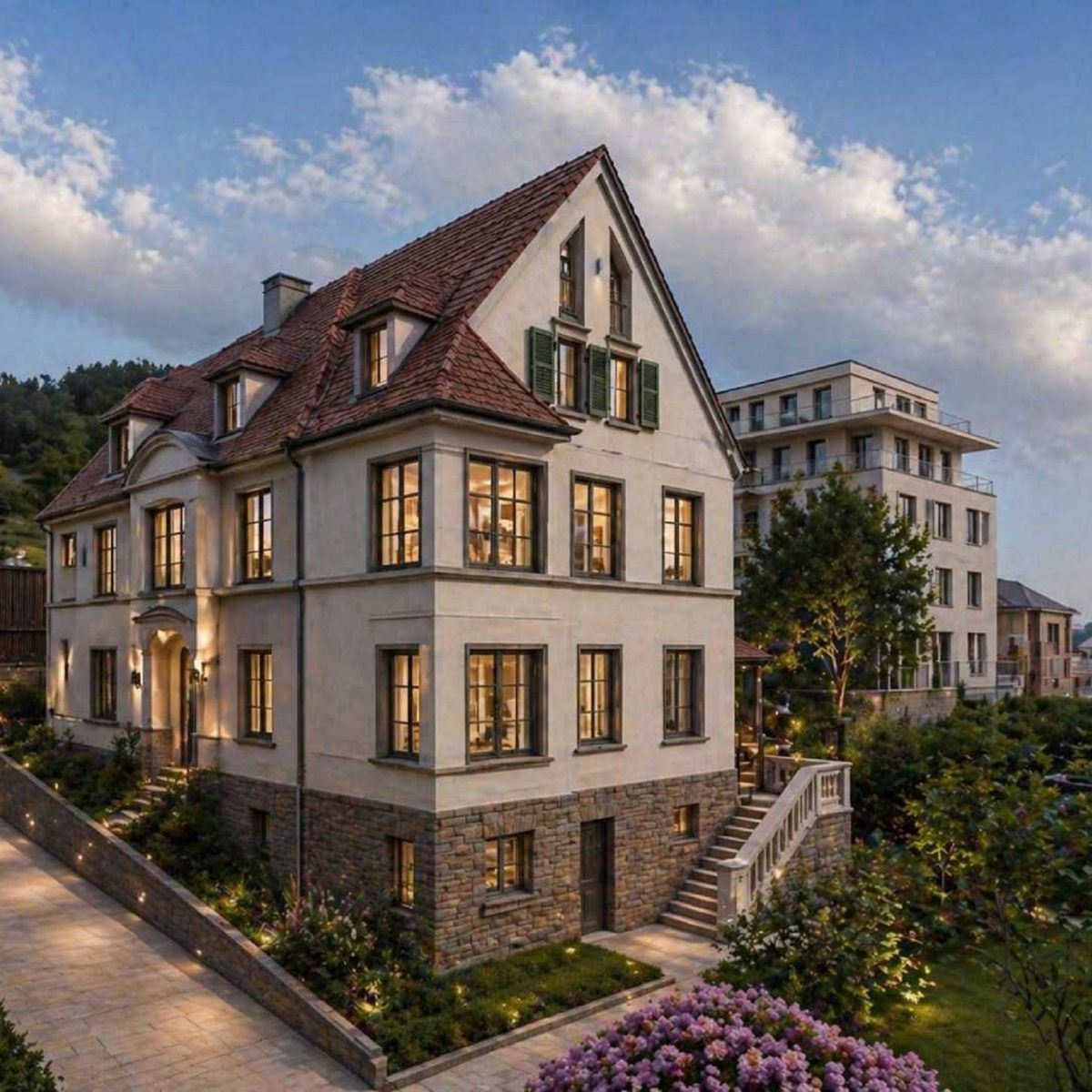 Villa von Außen
